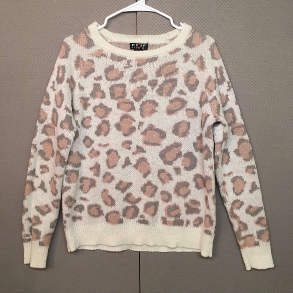 Poof New York Knit Sweater Large